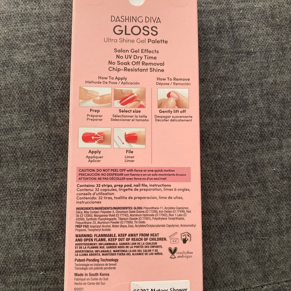 Dashing Diva Gloss Gel Nail Strips Set - Picture 4 of 6